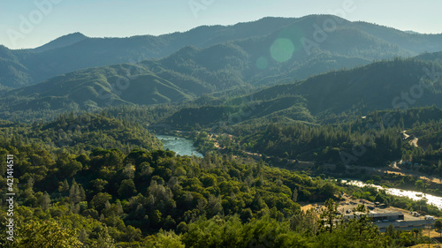 Shasta Dam in Northern California photo