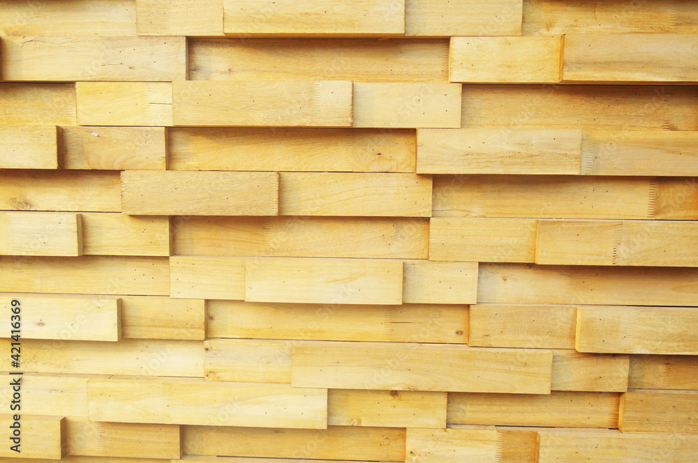The four beams are placed in alternating rows of wood. Texture background The four beams are placed in alternating rows of wood. Texture background