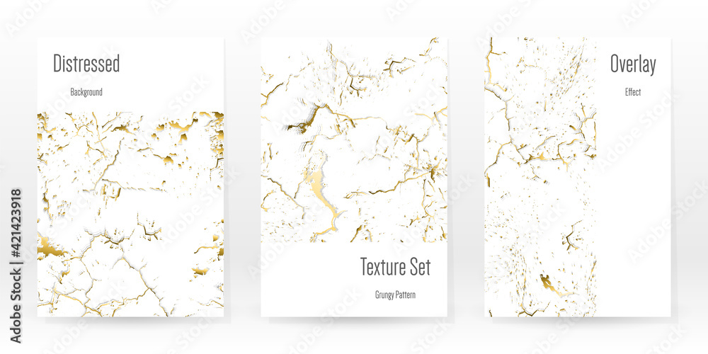 Elegant Gold Texture Set. Marble Business Card. Elegant Gold Texture Set. Marble Business Card.