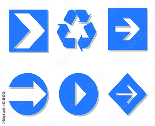 Free Download arrow icon set - GFXLoad