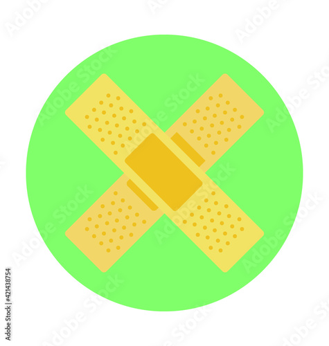 Bandage Colored Vector Icon