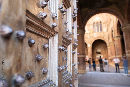 Billede på lærred Siena palazzo publico