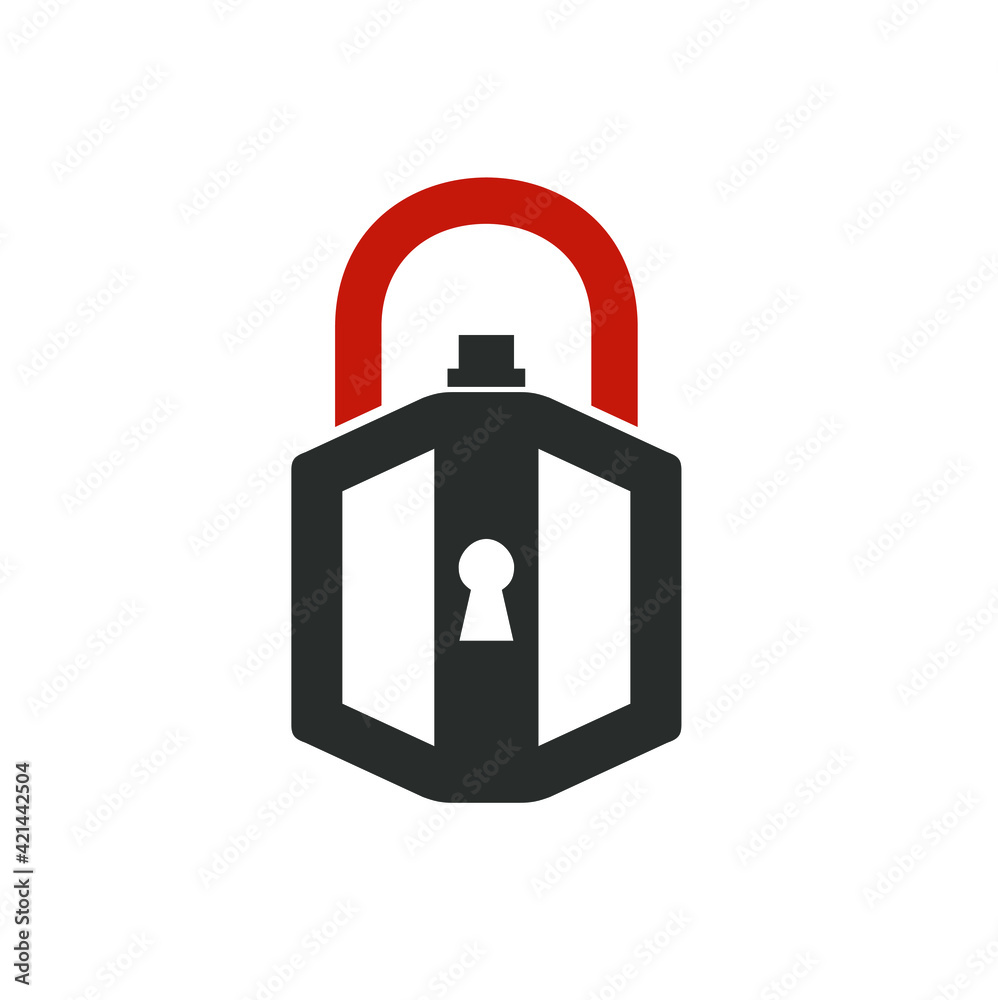 illustration of pedals and padlocks combination, icon to lock or bike security. illustration of pedals and padlocks combination, icon to lock or bike security.