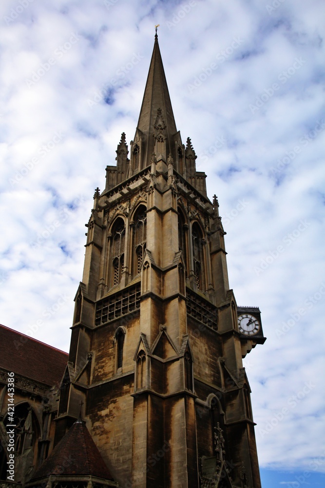 a tower and a clock a tower and a clock