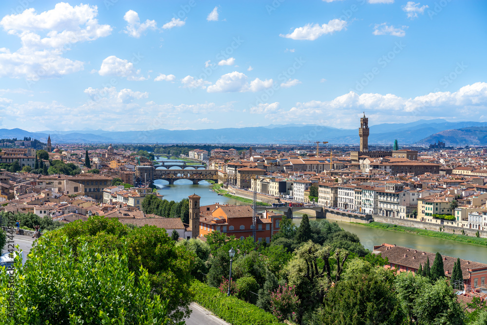 Florence, Italy. Firenze landmarks