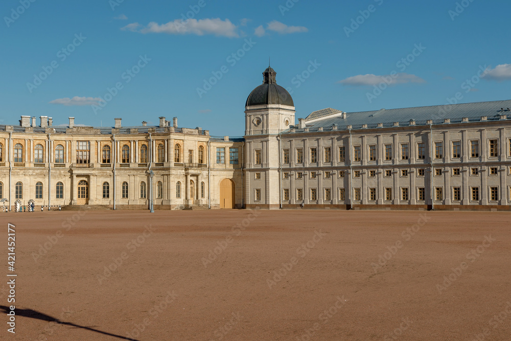 architecture, palace, building, gatchina, Sankt-Peterburg, europe