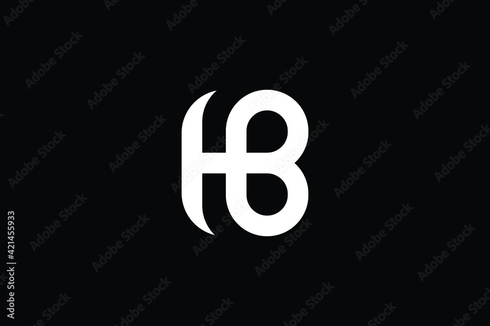 HB logo letter design on luxury background. BH logo monogram initials letter concept. HB icon logo design. BH elegant and Professional letter icon design on black background. H B BH HB HB logo letter design on luxury background. BH logo monogram initials letter concept. HB icon logo design. BH elegant and Professional letter icon design on black background. H B BH HB