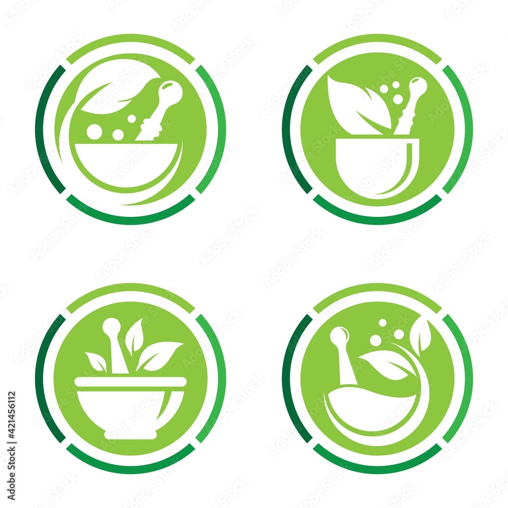 Natural medicine logo images illustration Natural medicine logo images illustration