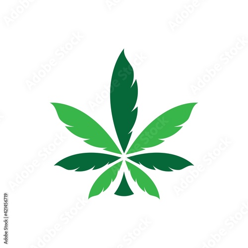 Cannabis logo images illustration © patmasari45