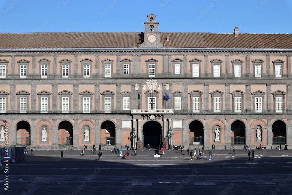 Napoli - Palazzo Reale a Piazza del Plebiscito