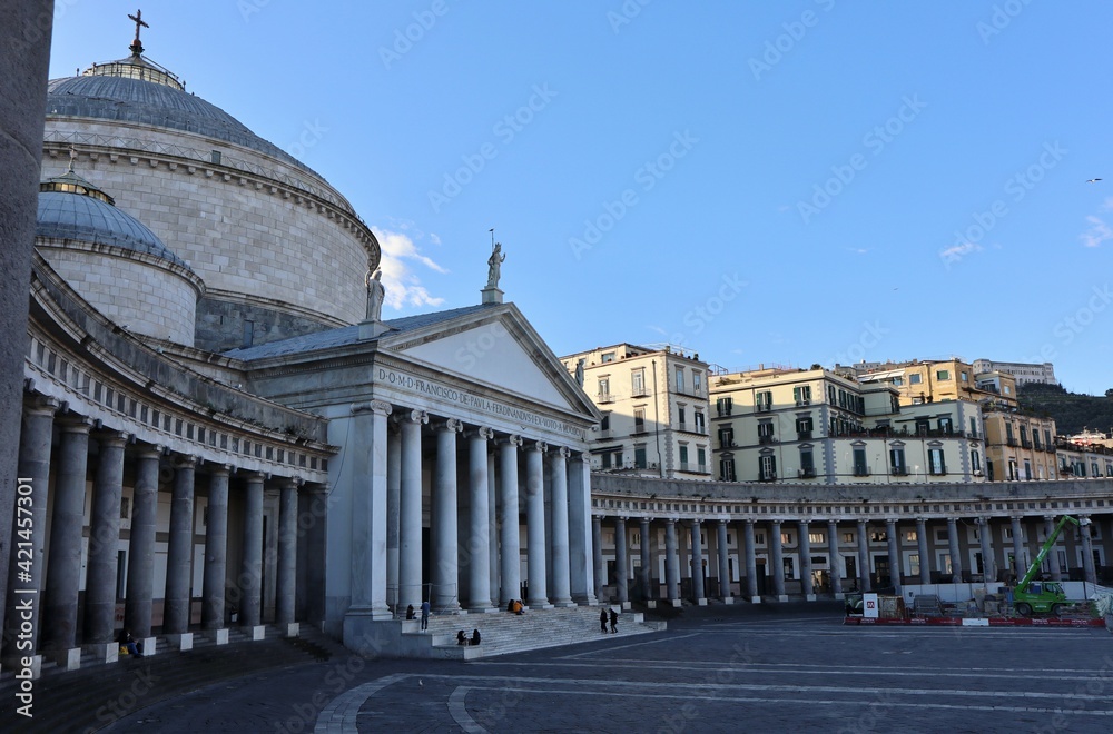 Napoli - Basilica di San Francesco di Paola in Piazza Plebiscito
