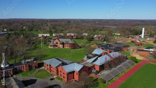 Aerial Pan View of the Lawrenceville School Campus - Part 2 photo