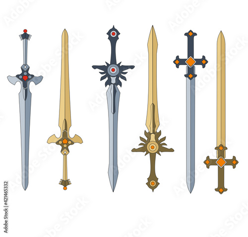 ANCIENT ROMAN SWORDS, SHIELDS AND HELMETS, HISTORICAL WEAPONS OF WAR TRADITIONAL ITALIAN AND WORLD NORMAN SYMBOLS