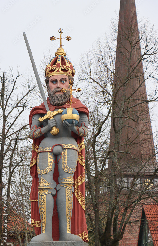 Stolzer Roland der Stadt Wedel bei Hamburg Stolzer Roland der Stadt Wedel bei Hamburg