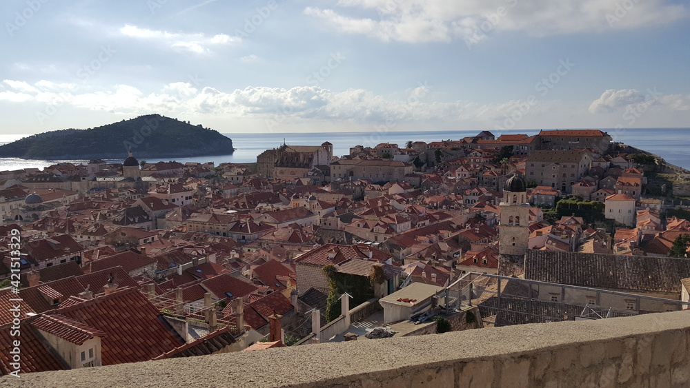 Obraz premium view of the city
