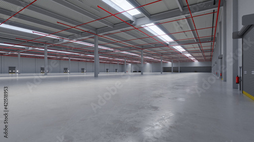 Industrial Building Interior 6