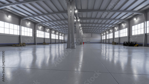 Industrial Warehouse Interior 9