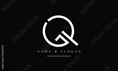 PG, GP, P, G abstract letters logo monogram