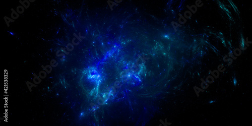 Banner Star field background . Starry outer space background texture . Colorful Starry Night Sky Outer Space background. 3D illustration