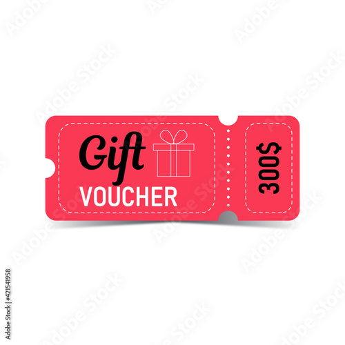 Gift voucher,vector illustrations for your business,coupons,discounts.