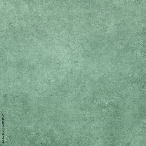 Vintage paper texture. Green grunge abstract background