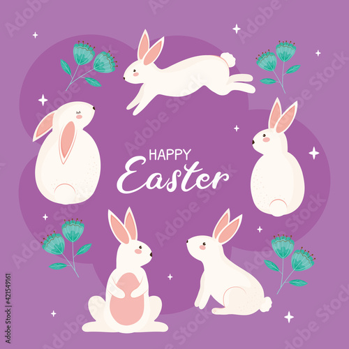 happy easter poster