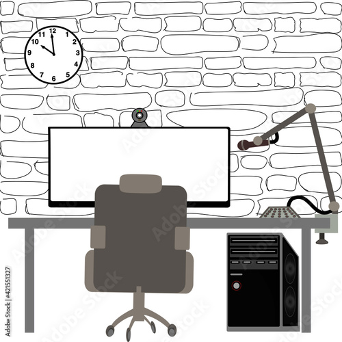Recording rooms and game streaming rooms  Take live video via webcam.