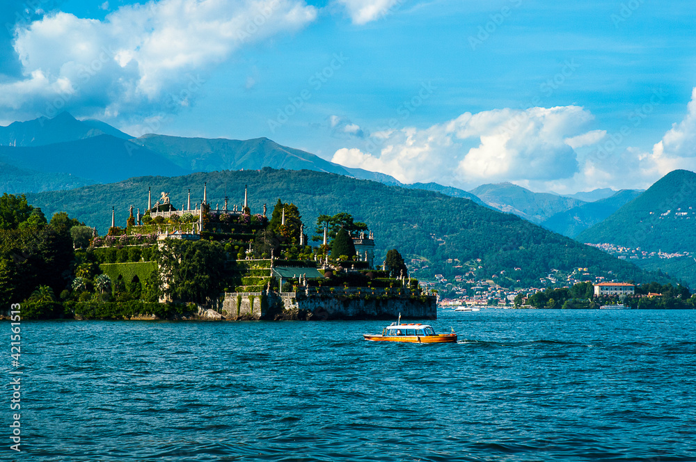 Isola Bella is one of the Borromean Islands of Lago Maggiore in north Italy. The island is situated close to the lakeside town of Stresa. It is entirely occupied by the Palazzo Borromeo and its garden