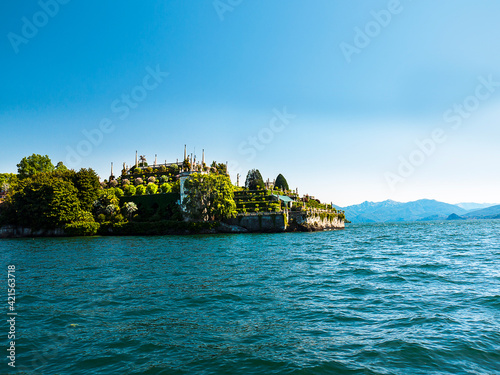 Isola Bella is one of the Borromean Islands of Lago Maggiore in north Italy. The island is situated close to the lakeside town of Stresa. It is entirely occupied by the Palazzo Borromeo and its garden
