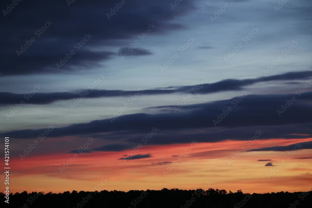 Timelapse of sunset and dusk on the Vrana Lake, Croatia Timelapse of sunset and dusk on the Vrana Lake, Croatia