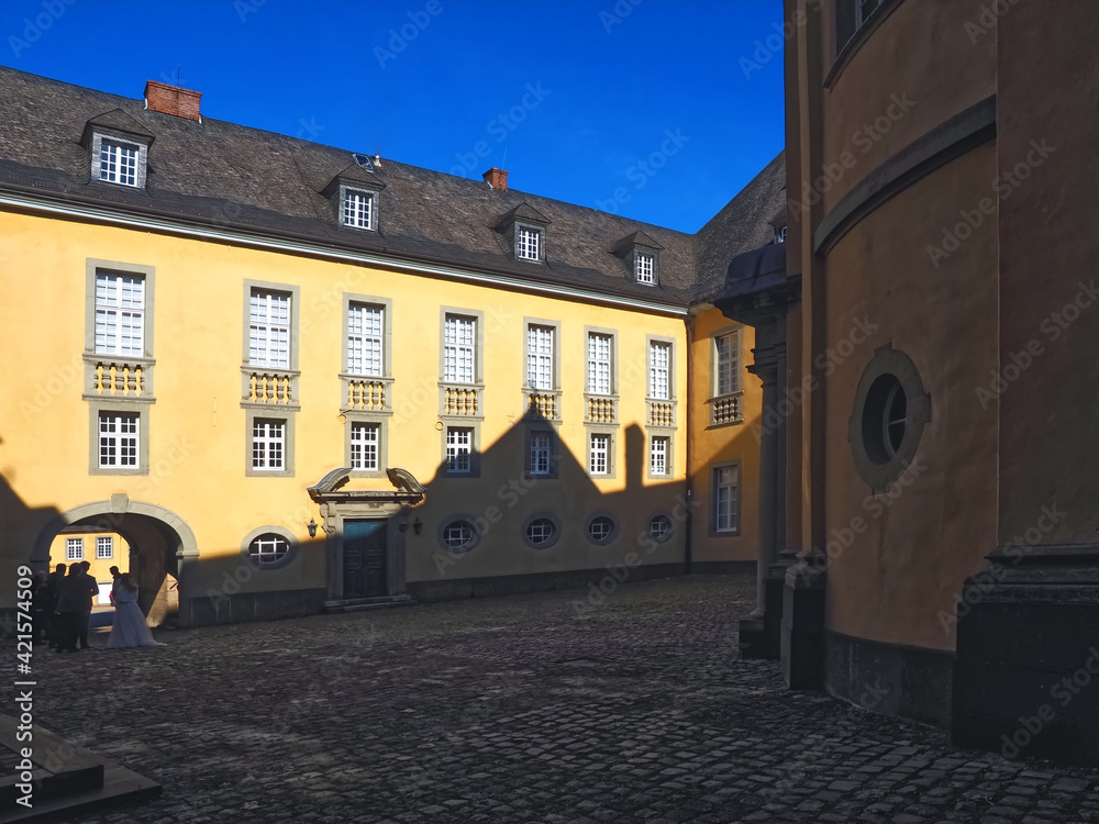 Fototapeta premium German water castle Schloss Dyck