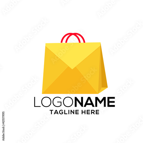 mail bag logo design