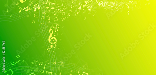 note, note musicali, pentagramma, music	
