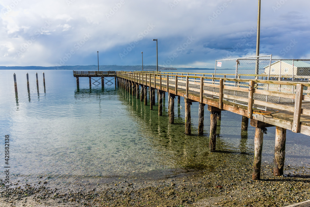 Pier From The Shore