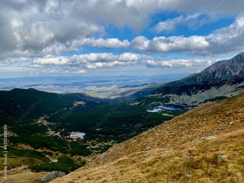 Fototapeta premium landscape with clouds
