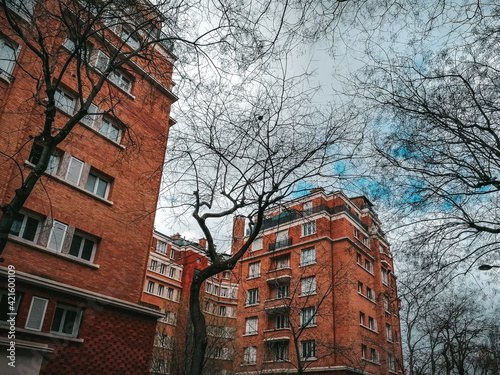 A quiet area in Paris