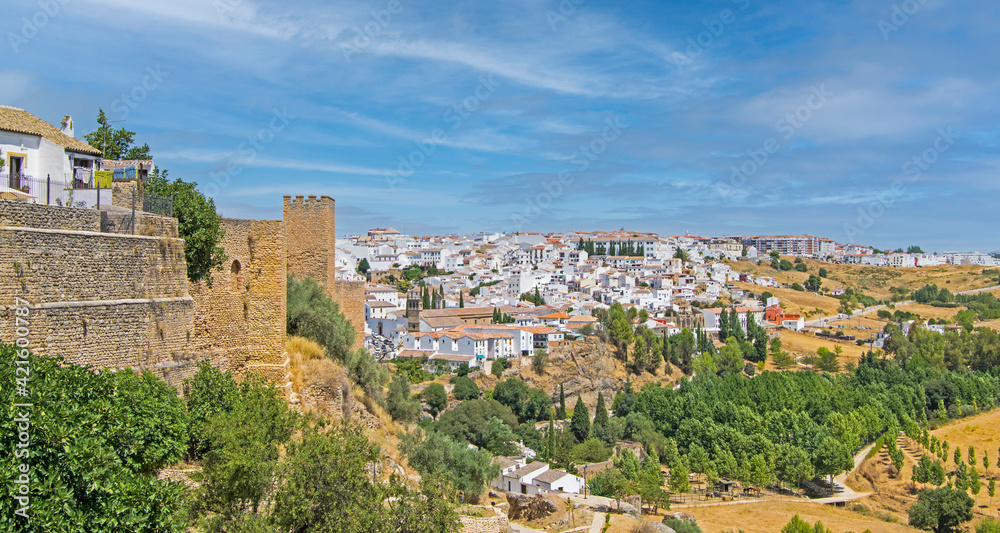 Skyline of Ronda, Andalusia, Spain