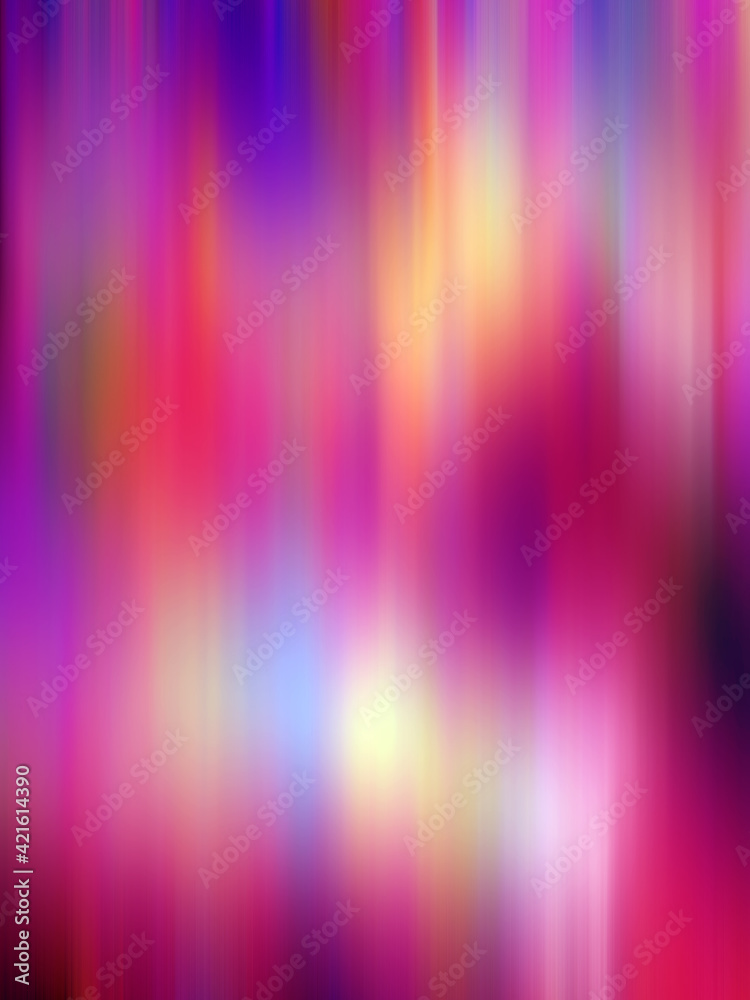 Abstract multicolored background of blurred vertical lines in pink tone