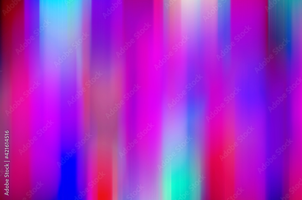 Abstract multicolored background of blurred vertical lines in purple tone