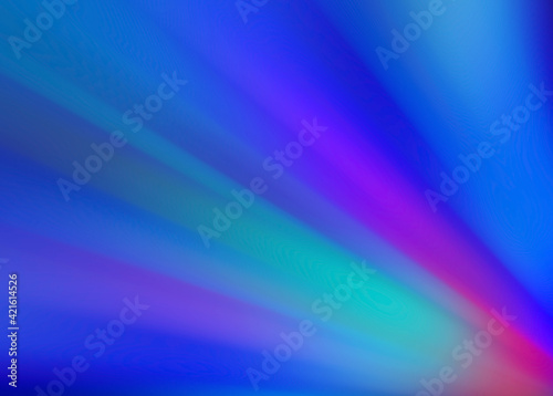 Abstract multicolored background of blurred lines in blue tone
