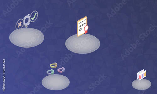 Annoyance factor concept on abstract design
