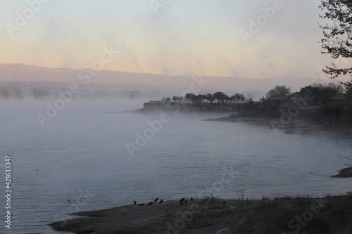 misty morning on the lake © Elizabeth