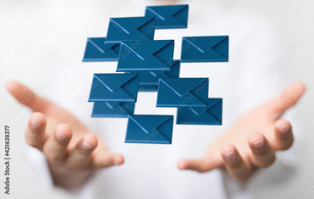 Email Inbox Electronic Communication Graphics Concept Email Inbox Electronic Communication Graphics Concept