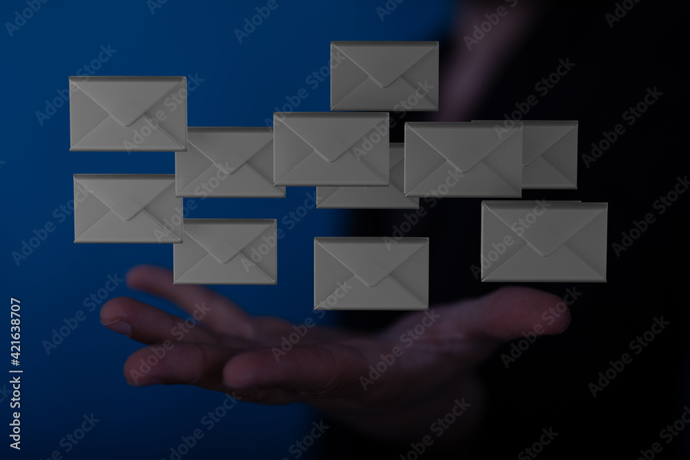 Email Inbox Electronic Communication Graphics Concept Email Inbox Electronic Communication Graphics Concept