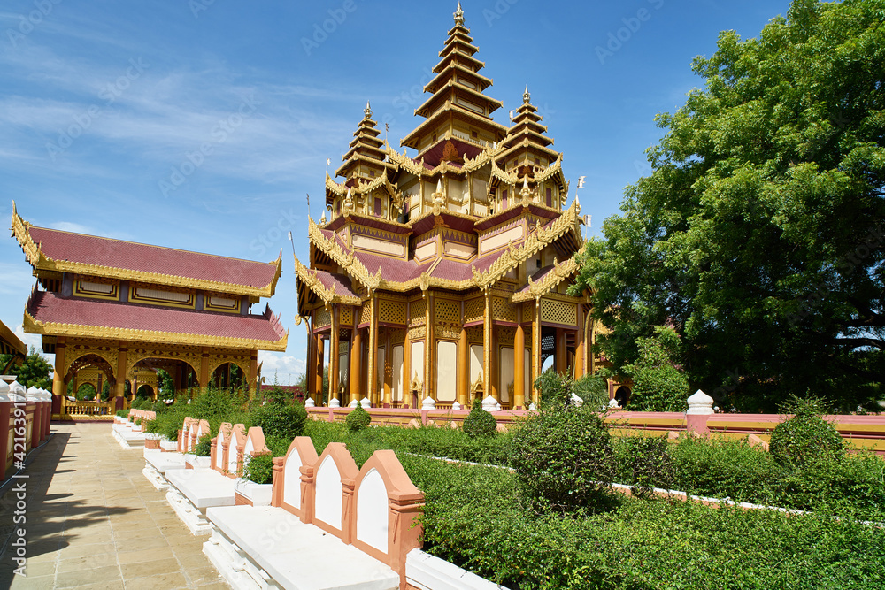 Royal Palace at Bagan, Myanmar (Burma)