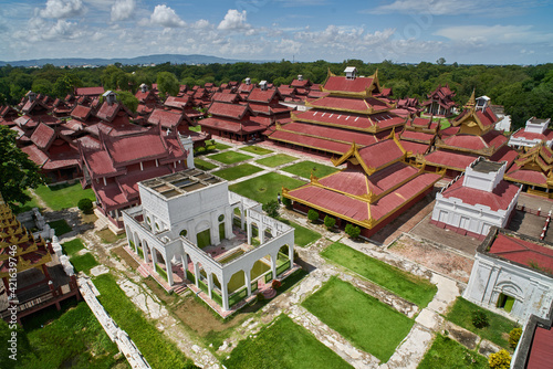 Royal Palace at Mandalay, Myanmar (Burma)