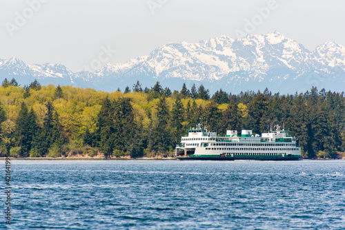 Slika na platnu USA, Washington State, Puget Sound