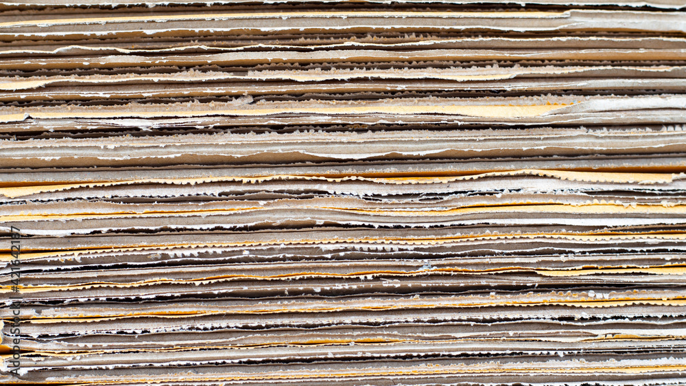Stacking of cardboard boxes, Corrugated paper background. Stacking of cardboard boxes, Corrugated paper background.