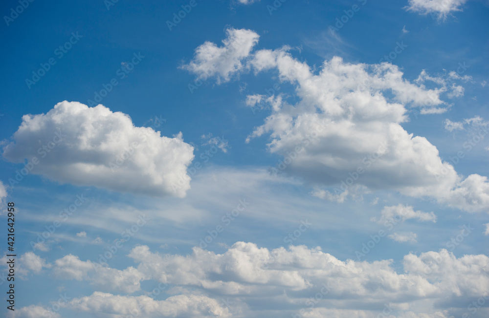 Clouds in blue sky Clouds in blue sky