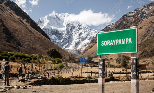 The Salkantay Trail on the way to Machu Picchu, Peru